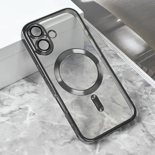 Futrola - maska Magsafe Lux za iPhone 17 6.3 siva.