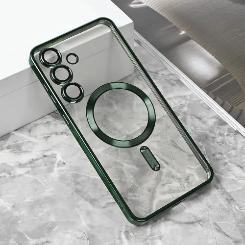 Futrola - maska Magsafe Lux za Samsung S731B Galaxy S25 FE zelena.