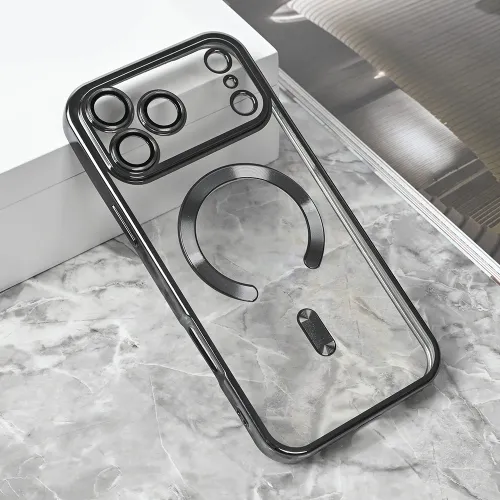 Futrola - maska Magsafe Lux za iPhone 17 Pro Max 6.9 siva.