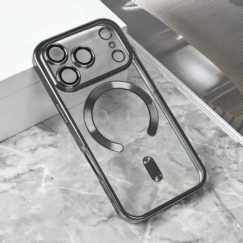 Futrola - maska Magsafe Lux za iPhone 17 Pro 6.3 siva.