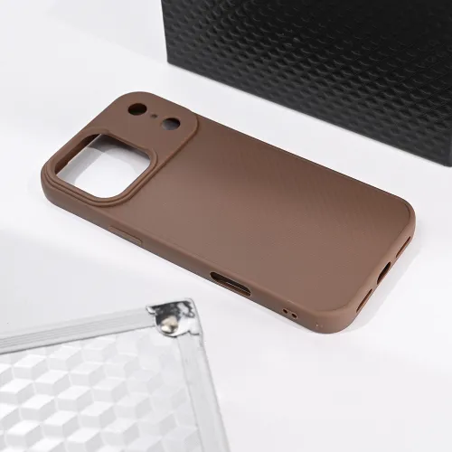 Futrola - maska Magsafe Kevlar za iPhone 17 Pro Max 6.9 braon.