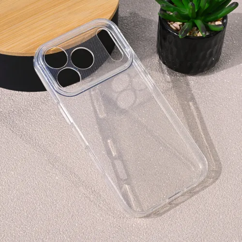 Futrola - maska Sparkle Dust za iPhone 17 Pro 6.3 Transparent.