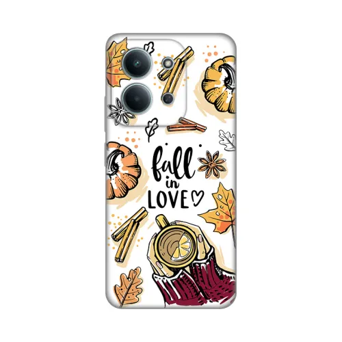 Silikonska futrola - maska print za Xiaomi Redmi 15C 4G Fall in Love.