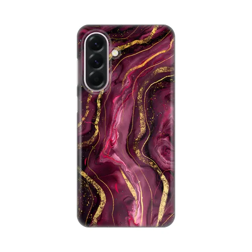 Silikonska futrola - maska print za Samsung A566 Galaxy A56 5G Burgundy.