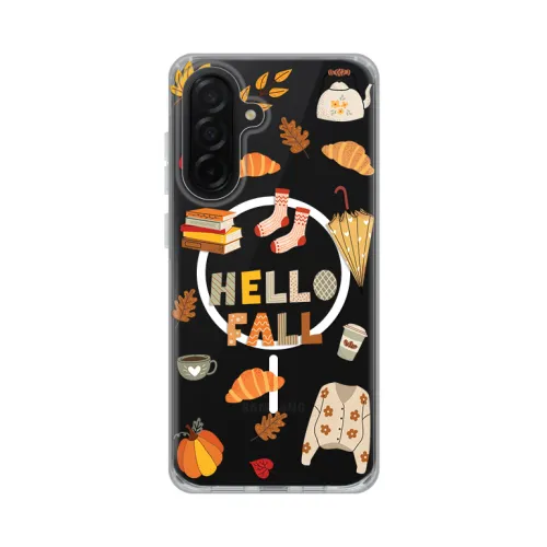 Futrola - maska print Magsafe za Samsung A266 Galaxy A26 5G Hello Fall.