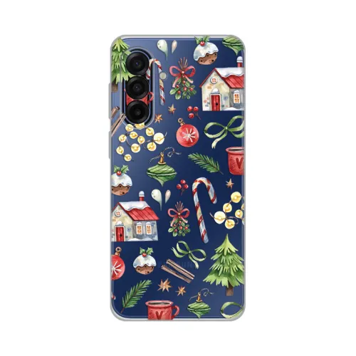 Silikonska futrola - maska print Skin za Samsung A175 Galaxy A17 Winter Spirit.