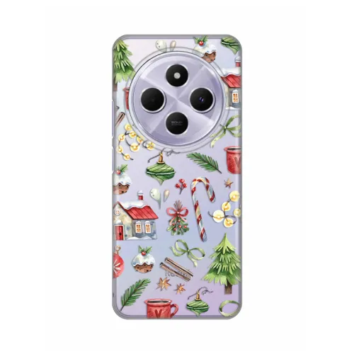 Silikonska futrola - maska print Skin za Xiaomi Redmi 14C/Redmi A4 Winter Spirit.