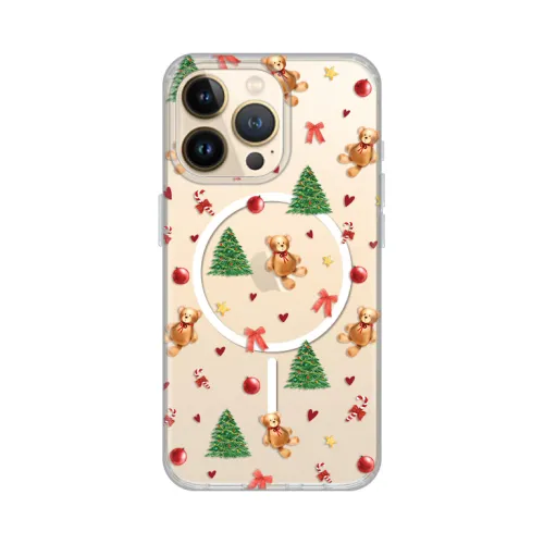 Futrola - maska print Magsafe za iPhone 13 Pro 6.1 Merry Bear.