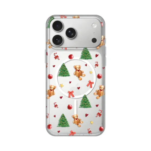 Futrola - maska print Magsafe za iPhone 17 Pro Max 6.9 Merry Bear.