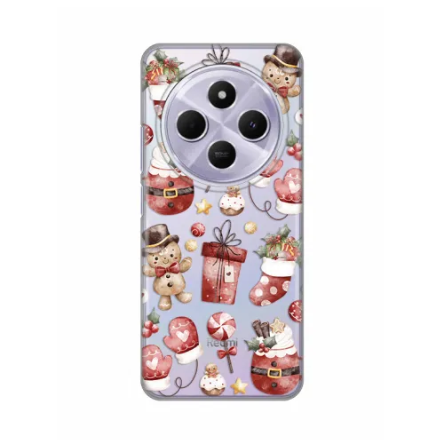 Silikonska futrola - maska print Skin za Xiaomi Redmi 14C/Redmi A4 Cozy Christmas.