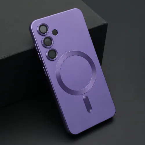 Futrola - maska ELEGANT MAGSAFE za Samsung S921 Galaxy S24 5G ljubicasta (MS).