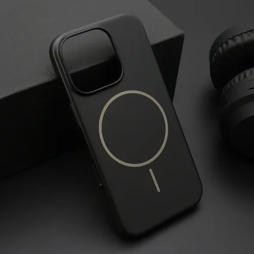 Futrola - maska PURE mat MagSafe za iPhone 16 Pro (6.3) crna (MS).