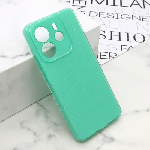 Futrola - maska GLOW SHINING za Xiaomi Redmi Note 14 4G (Global) mint (MS).