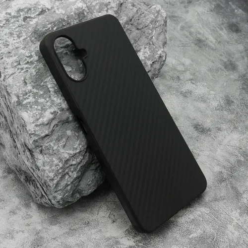 Silikonska futrola - maska CARBON LIGHT za Samsung A065F Galaxy A06 crna (MS).