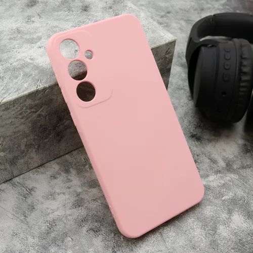 Futrola - maska VELVET TOUCH za Samsung A556 Galaxy A55 5G roze (MS).