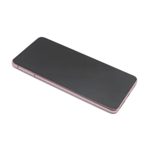 LCD ekran / displej za Samsung G991 Galaxy S21 5G + touchscreen + frame phantom pink Full Original EU (GH82-24716D/24718D) (MS).