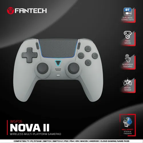 Joypad wireless Fantech WGP16 Nova II sivi.