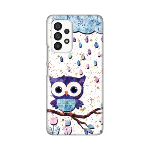 Silikonska futrola - maska print Skin za Samsung A536 Galaxy A53 5G Owl.
