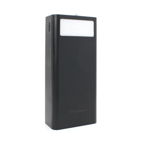 Power bank prenosiva baterija Oxpower PD50 PD QC 22.5W 50000 mAh crna.