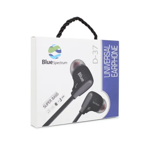 Slusalice Blue Spectrum D-37 3.5mm crne.