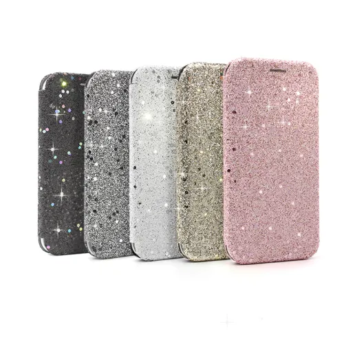 Futrola - maska Flip Diamond za iPhone XS Max crna.