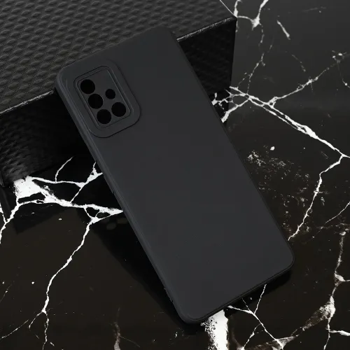 Futrola - maska Teracell Giulietta za Samsung A515F Galaxy A51 mat crna.