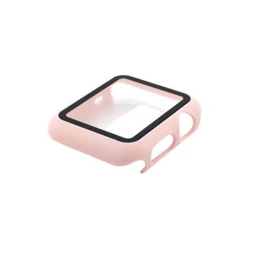 Zaštino staklo (glass) case za iWatch 38mm pink.