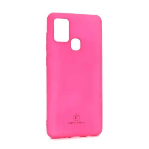 Futrola - maska Teracell Giulietta za Samsung A217F Galaxy A21s mat pink.