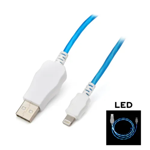 USB Data kabl KUCIPA K220 iPhone lightning 1m plavi.