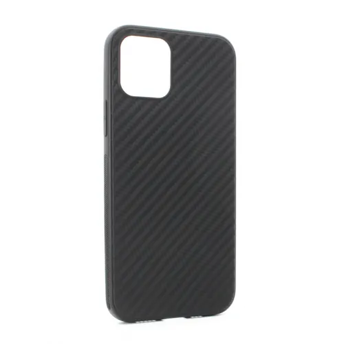 Futrola - maska Carbon fiber za iPhone 12 6.1 crna.