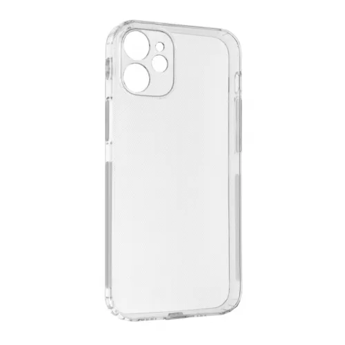 Silikonska futrola - maska Ultra Thin with pluggy za iPhone 12 Mini 5.4 Transparent.