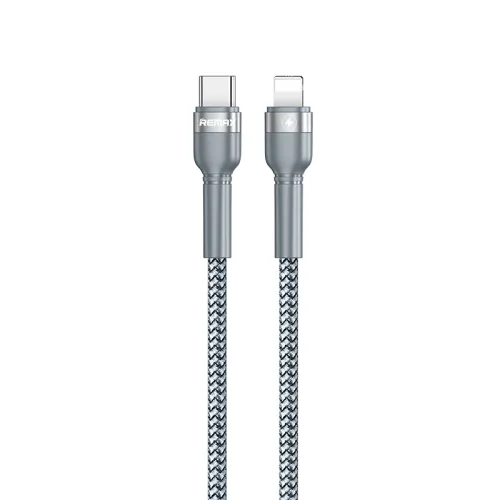 USB Data kabl Remax Fast charging 20W PD RC-171 Type C na iPhone lightning srebrni 1m.