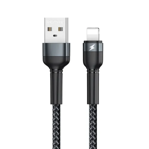 USB Data kabl Remax RC-124i 2.4A iPhone lightning crni.