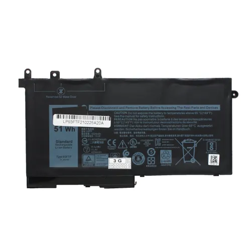 Baterija za Laptop - Dell Latitude E5280, E5580, E5590 93FTF.
