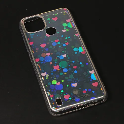 Futrola - maska Plating Shining IMD za Realme C21 type 1.