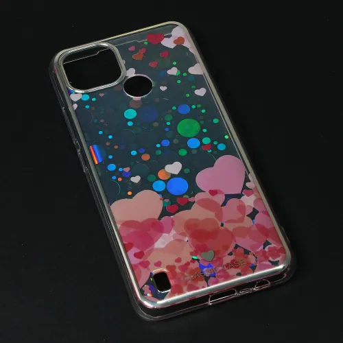 Futrola - maska Plating Shining IMD za Realme C21 type 2.