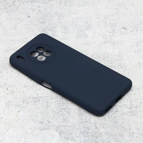 Futrola - maska Nano Silikon za Huawei Honor 50 Lite/Nova 8i tamno plava.