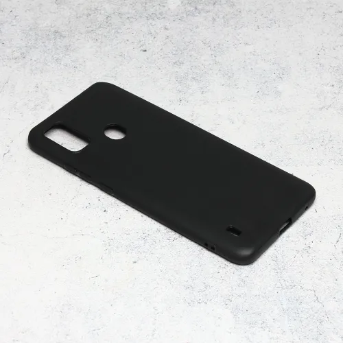Silikonska futrola - maska Ultra Thin za ZTE Blade A51 (2021) mat crna.
