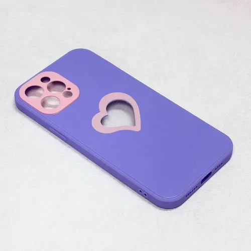 Futrola - maska LOVE IT za iPhone 12 Pro Max 6.7 ljubicasta.