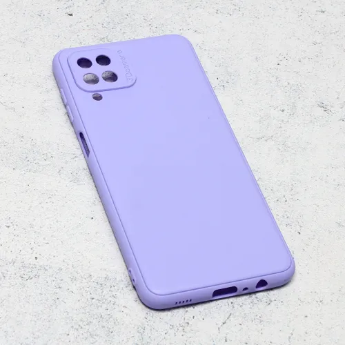 Futrola - maska 3D Camera za Samsung A125F Galaxy A12 ljubicasta.