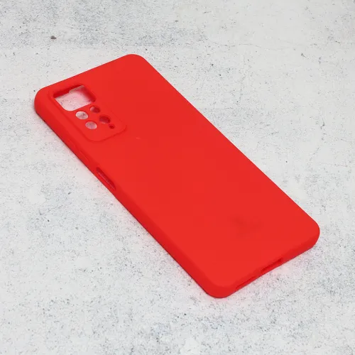 Futrola - maska Teracell Giulietta za Xiaomi Redmi Note 11 Pro 4G/5G/Note 12 Pro 4G (EU) mat crvena.