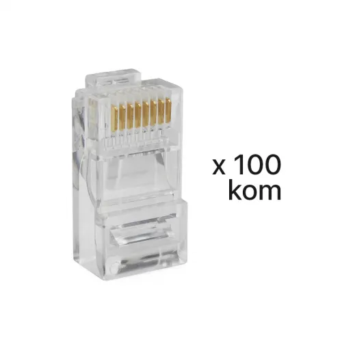Konektor RJ45 CAT5 8P8C JWD-AD78 100 kom.