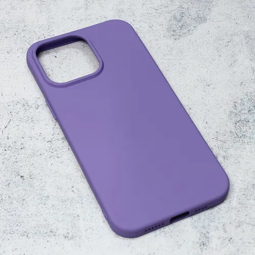 Futrola - maska Nano Silikon za iPhone 14 Pro Max 6.7 ljubicasta.