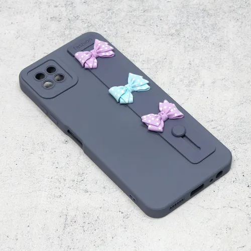 Futrola - maska Bow za Samsung A226 Galaxy A22 5G ljubicasta.