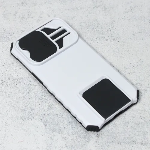 Futrola - maska Crashproof Back za iPhone 14 Pro 6.1 bela.