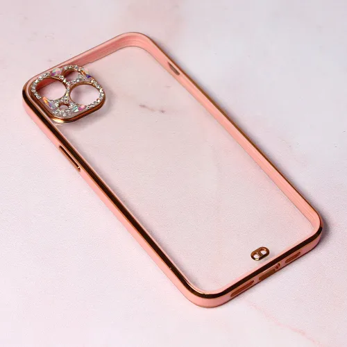 Futrola - maska Cirkon Camera za iPhone 14 Plus 6.7 roze.