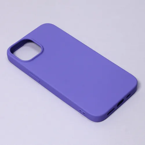 Futrola - maska Teracell Giulietta za iPhone 14 6.1 mat ljubicasta.