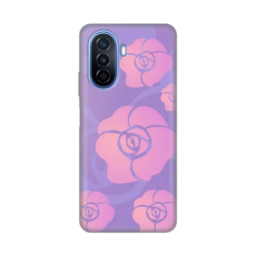 Silikonska futrola - maska print za Huawei nova Y70 Blossom.