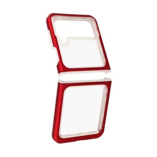 Futrola - maska Color HD za Samsung F721B Samsung F721 Galaxy Z Flip 4 crvena.