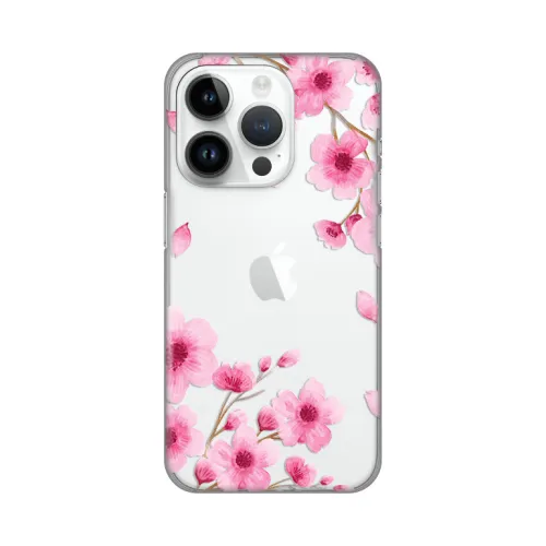 Silikonska futrola - maska print Skin za iPhone 14 Pro 6.1 Rose flowers.